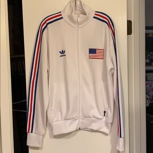 Adidas team USA track jacket.